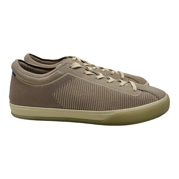 Rothy’s The Lace Up Tan Cream Casual Sneakers Women’s 10 - Picture 3 of 14